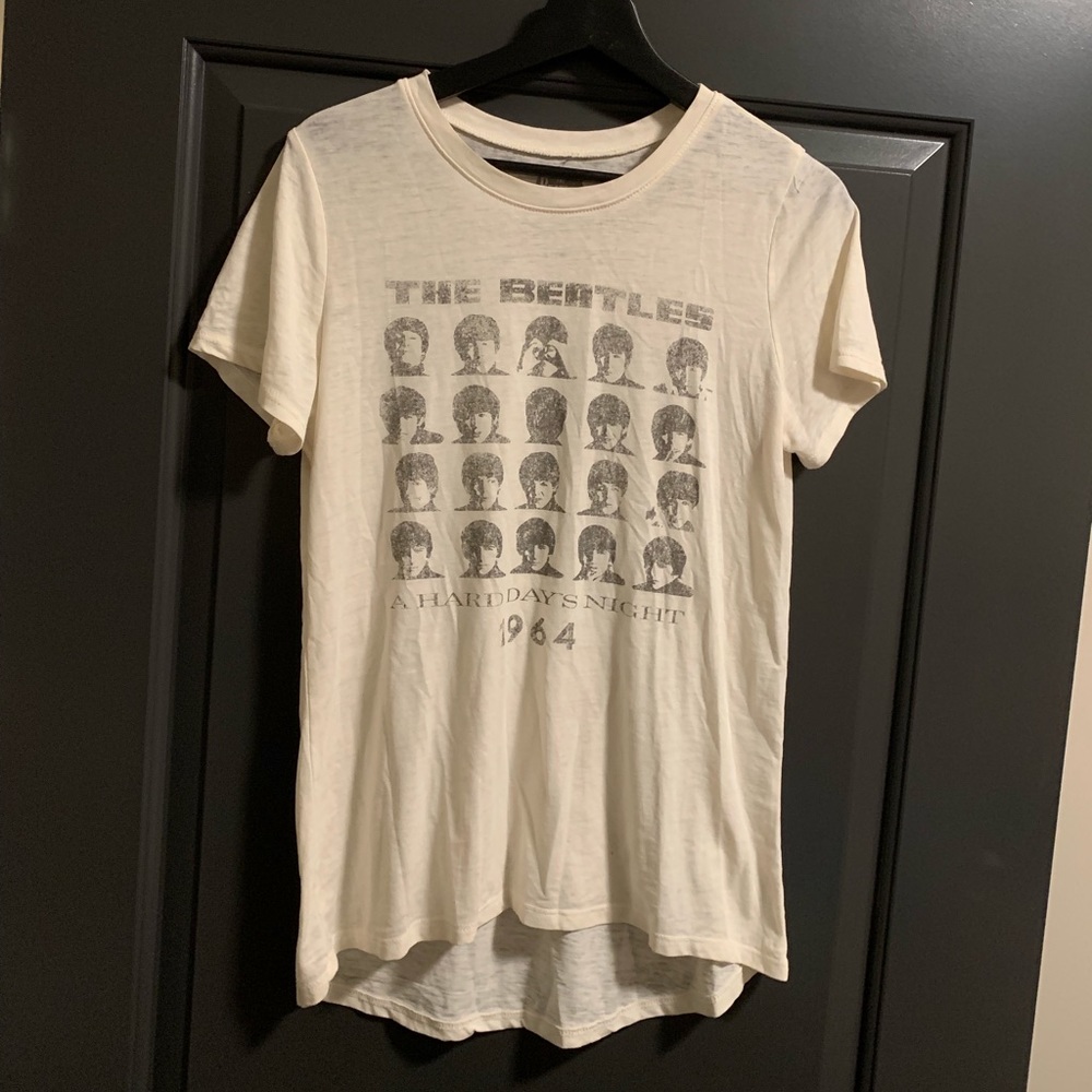 Beatles band tee